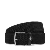 Paski - Pasek Męski Lacoste RC4100 Czarny - miniaturka - grafika 1