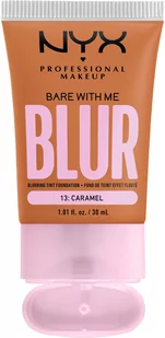 NYX PROFESSIONAL MAKEUP Bare With Me Blur Tint Foundation 13 Caramel - Podkład  13 Caramel - Podkłady do twarzy - miniaturka - grafika 4