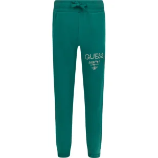 Guess Spodnie dresowe | Regular Fit - Spodnie sportowe damskie - miniaturka - grafika 1