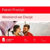 Kody i doładowania cyfrowe - Karta podarunkowa WYJĄTKOWY PREZENT Pakiet Przeżyć - Weekend We Dwoje - miniaturka - grafika 1