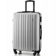 Walizki - Średnia walizka podróżna na kółkach RYANAIR WIZZAIR 58L twarda ZAGATTO - miniaturka - grafika 1