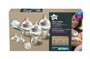 Tommee Tippee Zestaw Startowy dla Noworodka Szklany - Butelki dla niemowląt - miniaturka - grafika 1