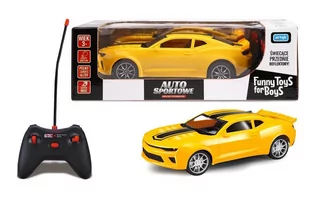 Auto R/C Toys For Boys Żółte - Zabawki zdalnie sterowane - miniaturka - grafika 1