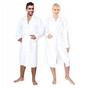 Szlafroki męskie - ﻿Szlafrok hotelowy prestige 100% bawełna roz. M - miniaturka - grafika 1