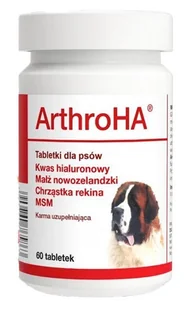 DOLFOS Arthro Ha - Preparat chondroprotekcyjny - wspomaga leczenie schorzeń stawów u psów - Suplementy i witaminy dla psów - miniaturka - grafika 1