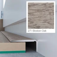 Listwy przypodłogowe - Arbiton Profil podłogowy CS25 zakończeniowy dąb boston 1,2 m - miniaturka - grafika 1