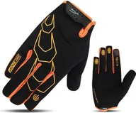 Rękawiczki rowerowe - Vivo Rękawiczki rowerowe SB-05-9517-A czarno-pomarańczowe r. XXL 4962548 - miniaturka - grafika 1