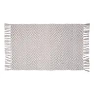 Dywaniki łazienkowe - Szary dywanik łazienkowy z tworzywa z recyklingu Wenko Gata, 50x80 cm - miniaturka - grafika 1