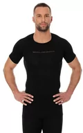 Pozostała odzież narciarska - Brubeck, T-shirt termoaktywny męski z krótkim rękawem, Bike 3D Pro, rozmiar S - miniaturka - grafika 1