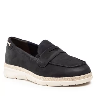 Espadryle damskie - Tamaris Espadryle 1-24710-28 Navy 805 - grafika 1