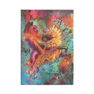 Notesy i bloczki - Paperblanks Notes Humming Dragon Midi linia - miniaturka - grafika 1