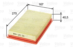 Filtr powietrza VALEO 585318 C28005 585318 - Filtry powietrza - miniaturka - grafika 1
