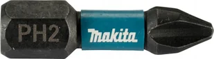Makita MAKITA KOŃCÓWKA WKRĘTAKOWA PH2-25mm /25szt. IMPACT BLACK - Bity - miniaturka - grafika 1
