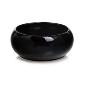 Donice - Osłonka ceramiczna misa czarna 19 cm - miniaturka - grafika 1