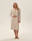 Bielizna nocna - Szlafrok Joyland - pszeniczny M - miniaturka - grafika 1