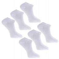 Skarpetki męskie - Skarpetki Stopki Męskie Białe Bawełniane MORAJ 6-pak 39-42 - miniaturka - grafika 1