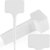 Etykiety do drukarek - Wbijane etykiety do roślin białe 50 sztuk - miniaturka - grafika 1