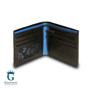 Cienki portfel męski Visconti PM-101 RFID - czarny - Portfele - miniaturka - grafika 1