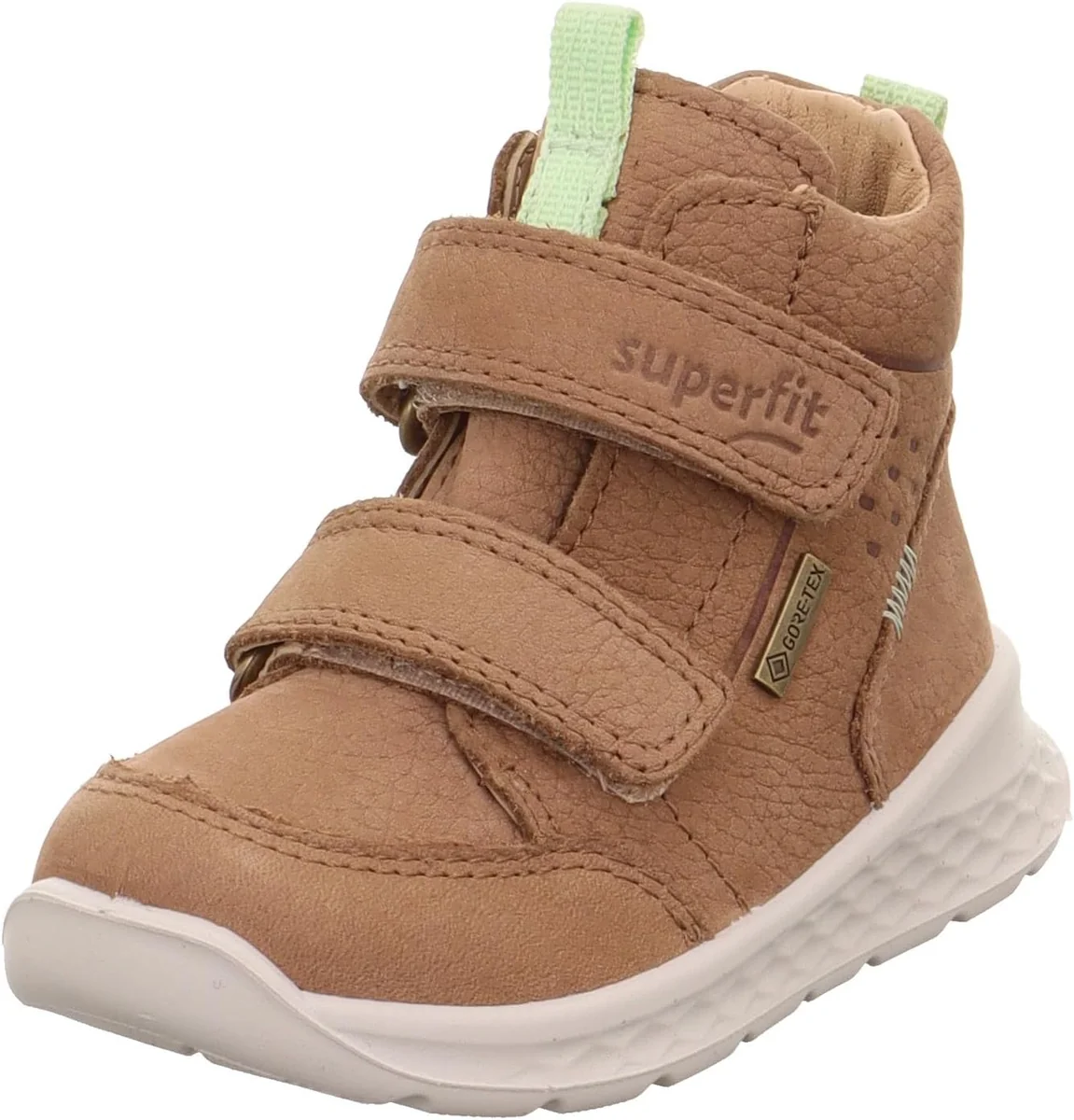Buty dziecięce ocieplane Gore-Tex Breeze sneakers brąz zielony