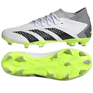 Buty sportowe męskie - Buty adidas Predator Accuracy.3 FG M (kolor Biały, rozmiar 46) - miniaturka - grafika 1