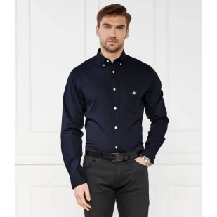Gant Koszula | Regular Fit | z dodatkiem lnu - Koszule męskie - miniaturka - grafika 1