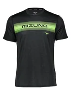 Koszulki sportowe męskie - Mizuno Koszulka sportowa "Core" w kolorze czarnym - miniaturka - grafika 1
