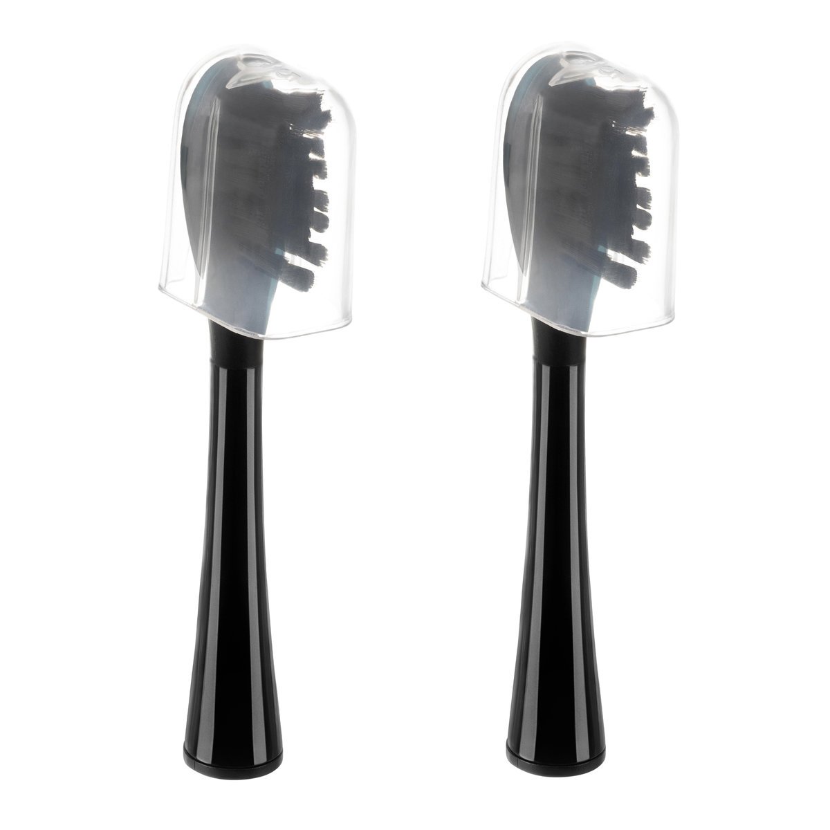 Końcówki do szczoteczki sonicznej Soulima X800 czarne końcówka soft i medium