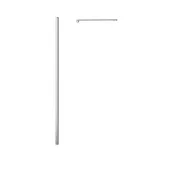 Akcesoria do armatury i ceramiki - Profil poszerzający do drzwi uchylnych prysznicowych chromowany Remix 70-100x195 cm Sensea - miniaturka - grafika 1