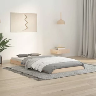 Lumarko Rama łóżka, 90x190 cm, lite drewno sosnowe, pojedyncza - Łóżka - miniaturka - grafika 1