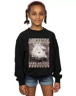 Bluzki dla niemowląt - Absolute Cult Pink Floyd Dziewczyny Knebworth Plakat Bluza Czarny 9-11 Years - grafika 1