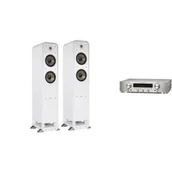 Zestawy stereo - MARANTZ NR1200 S + POLK AUDIO S55E białe - miniaturka - grafika 1