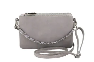 Modna włoska listonoszka skórzana - Barberini's - Granatowa - Torebki damskie - miniaturka - grafika 11