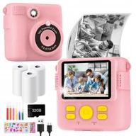 Aparaty natychmiastowe - APARAT FOTOGRAFICZNY NATYCHMIASTOWY DRUKARKA TERMICZNA WYKWINTNY PREZENT - miniaturka - grafika 1