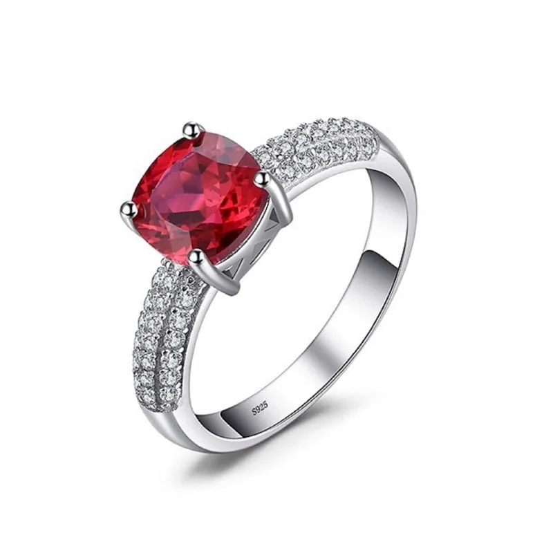 Srebrny pierścionek Ruby - 16