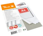 Papier do drukarek - Okładka do termobindownicy A4 PEACH PBT301-01, 20 szt. - miniaturka - grafika 1