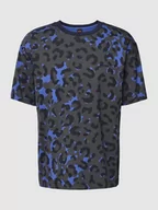 Koszulki męskie - T-shirt ze zwierzęcym nadrukiem model ‘Leopard’ - miniaturka - grafika 1
