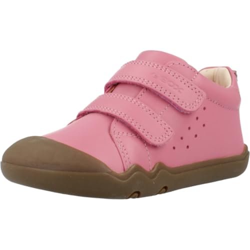 Geox B STEPPIEUP Girl A, Trampki dziewczęce, różowe, 25 EU, Różowy kolor, 25 EU