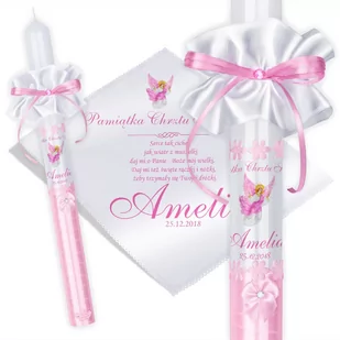 Świeca i szatka ze zdjęciem dziecka Modele Świec do wyboru - Dewocjonalia - miniaturka - grafika 1