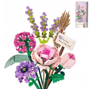 KLOCKI CREATOR BUKIET KWIATÓW ZESTAW PREZENT DIY 547 elementów