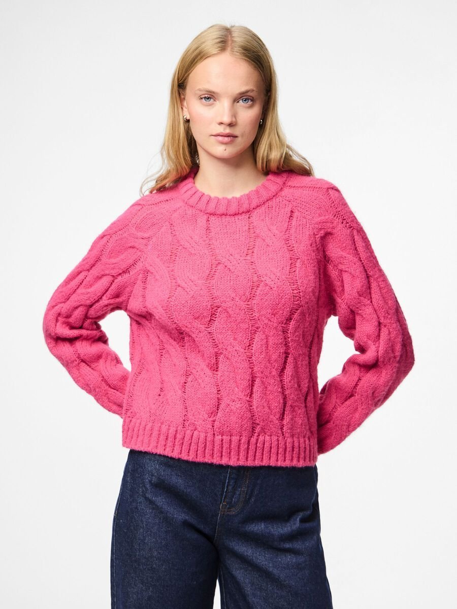 maglie donna pieces 17159461 pcjia beetroot purple