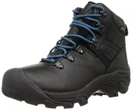 Buty trekkingowe męskie - KEEN Męskie buty turystyczne Pireneje, Czarny Legion Blue, 44.5 EU - miniaturka - grafika 1