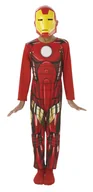 Stroje karnawałowe - Arpex, Strój z maską Iron Man, Czerwony, rozm. 98-116 - miniaturka - grafika 1