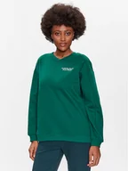 Bluzy damskie - Outhorn Bluza TSWSF283 Zielony Oversize - miniaturka - grafika 1