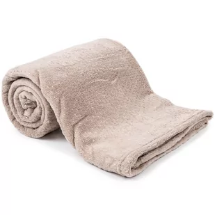 Koc Dots beżowy, 150 x 125 cm - Koce - miniaturka - grafika 1