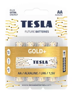 TESLA BATERIA AA GOLD+ [4 SZT.] - Baterie i akcesoria - miniaturka - grafika 1