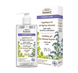 Green Pharmacy ELFA PHARM POLSKA żel do higieny intymnej łagodzący 300ml - Żele do higieny intymnej - miniaturka - grafika 1