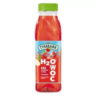 Soki i napoje niegazowane - Napój H2OWOC truskawka Tymbark, 300ml - miniaturka - grafika 1