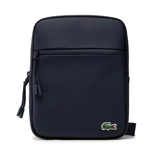 Saszetka Lacoste M Flat Crossover Bag NH3308LV Light Adriatic Blue B88 - Torby męskie - miniaturka - grafika 1