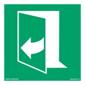 Systemy ekspozycyjne i znaki informacyjne - AE058 CIĄGNĄĆ Z PRAWEJ STRONY ABY OTWORZYĆ, FS - FOLIA SAMOPRZYLEPNA FOTOLUMINESCENCYJNA; (500X500MM) - miniaturka - grafika 1