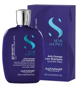 Alfaparf Semi Di Lino Anti-Orange Shampoo 250ml - Szampony do włosów - miniaturka - grafika 1